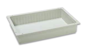 ABS bakke til skillevæg 60x40x10 cm, 10503-3